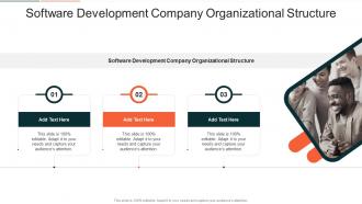 Software Development Company Organizational Structure In Powerpoint And Google Slides Cpb