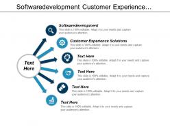 57121477 style linear 1-many 6 piece powerpoint presentation diagram infographic slide