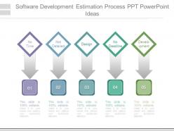 Software Development Estimation Process Ppt Powerpoint Ideas
