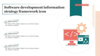 Software Development Information Strategy Framework Icon