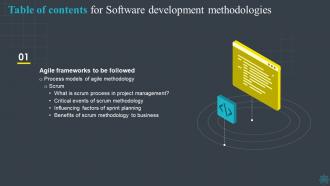 Software Development Methodologies Table Of Contents