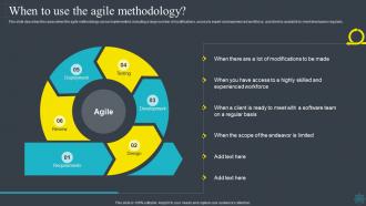 Software Development Methodologies When To Use The Agile Methodology