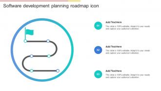 Software Development Planning Roadmap Icon