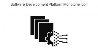Software Development Platform Monotone Icon In Powerpoint Pptx Png And Editable Eps Format