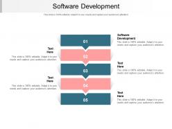 Software development ppt powerpoint presentation portfolio ideas cpb