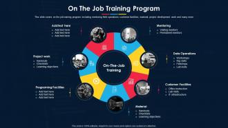 Software Development Project Plan On The Job Training Program