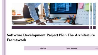 Software Development Project Plan The Architecture Framework PPT Example AT