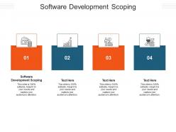 Software development scoping ppt powerpoint presentation gallery professional cpb