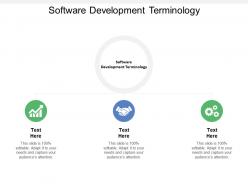 Software development terminology ppt powerpoint show cpb