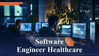 Software Engineer Healthcare powerpoint presentation and google slides ICP