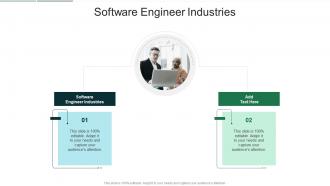 Software Engineer Industries In Powerpoint And Google Slides Cpb