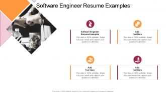 Software Engineer Resume Examples In Powerpoint And Google Slides Cpb
