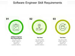 Software engineer skill requirements ppt powerpoint presentation information cpb
