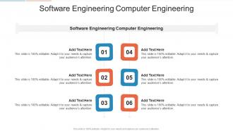 Software Engineering Computer Engineering In Powerpoint And Google Slides Cpb