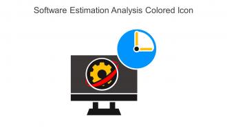 Software Estimation Analysis Colored Icon In Powerpoint Pptx Png And Editable Eps Format
