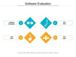 Software evaluation ppt powerpoint presentation infographic template slideshow cpb
