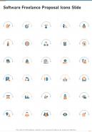 Software Freelance Proposal Icons Slide One Pager Sample Example Document