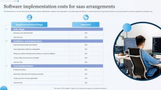 Software Implementation Costs For Saas Arrangements