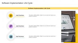 Software Implementation Life Cycle In Powerpoint And Google Slides Cpb