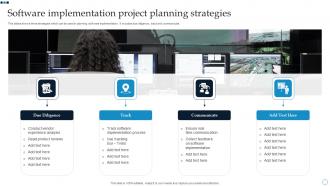 Software Implementation Project Planning Strategies