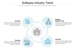 Software industry trend ppt powerpoint presentation slides graphics cpb