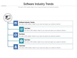 Software industry trends ppt powerpoint presentation outline templates cpb