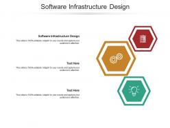 Software infrastructure design ppt powerpoint presentation outline show cpb