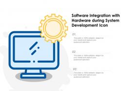Software Integration With Hardware During System Development Icon