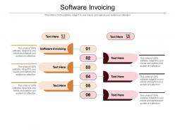 Software invoicing ppt powerpoint presentation layouts background cpb