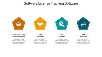 Software License Tracking Software Ppt Powerpoint Presentation Layouts Infographics Cpb