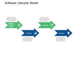 Software lifecycle model ppt powerpoint presentation layouts templates cpb
