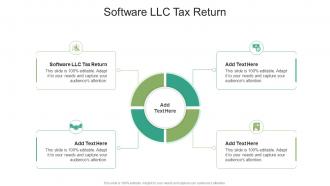Software LLC Tax Return In Powerpoint And Google Slides Cpb