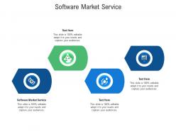 Software market service ppt powerpoint presentation slides tips cpb