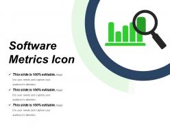 Software metrics icon powerpoint ideas