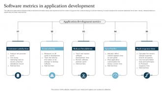 Software Metrics In Application Development