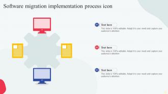 Software Migration Implementation Process Icon