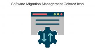 Software Migration Management Colored Icon In Powerpoint Pptx Png And Editable Eps Format
