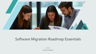 Software Migration Roadmap Essentials PPT Presentation AT