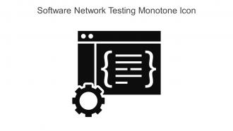 Software Network Testing Monotone Icon In Powerpoint Pptx Png And Editable Eps Format