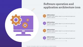 Software Operation And Application Architecture Icon