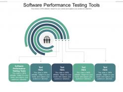 Software performance testing tools ppt powerpoint presentation file layout cpb