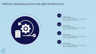 Software Planning Process And Agile Iteration Icon