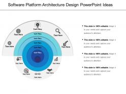 Software platform architecture design powerpoint ideas