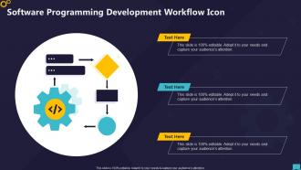 Software Programming Development Workflow Icon