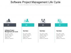 Software project management life cycle ppt powerpoint icon template cpb