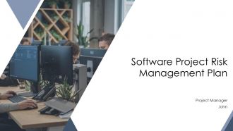 Software Project Risk Management Plan PPT Guidelines AT
