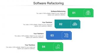 Software refactoring ppt powerpoint presentation pictures file formats cpb