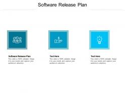 Software release plan ppt powerpoint presentation professional slide download cpb