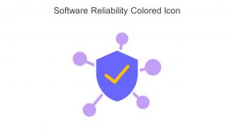 Software Reliability Colored Icon In Powerpoint Pptx Png And Editable Eps Format