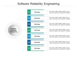 Software reliability engineering ppt powerpoint presentation summary display cpb